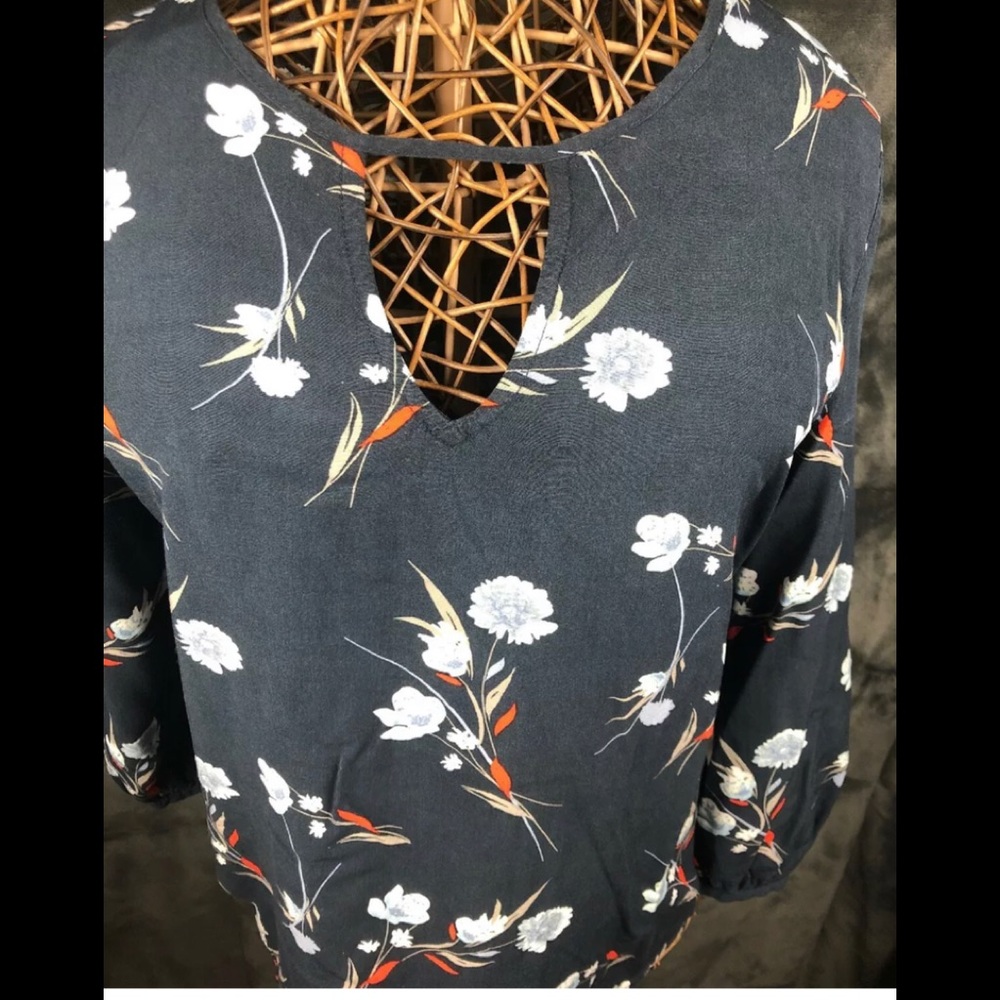 Soaked In Luxury Amelia Top 3/4 Size Small